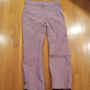 J. Crew Plaid Women's Casual Pants Feminine Contemporary Preppy, 0T